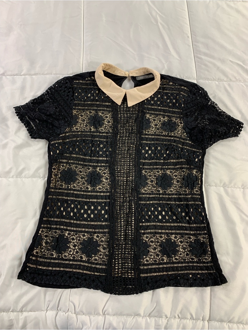 Pre loved SUZY SHIER top womens size L